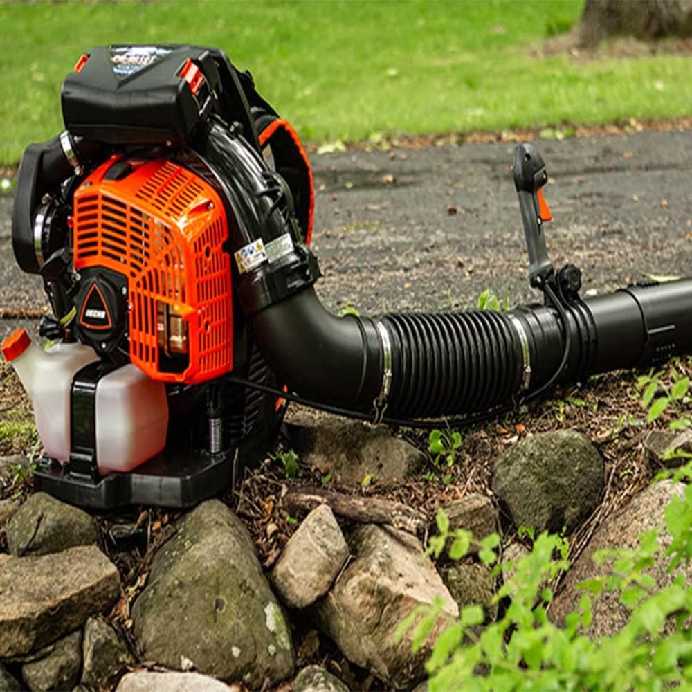 Echo 220 MPH 1110 CFM 79.9 cc Gas 2-Stroke X Series Backpack Blower with Tube-Mounted Throttle PB-9010T