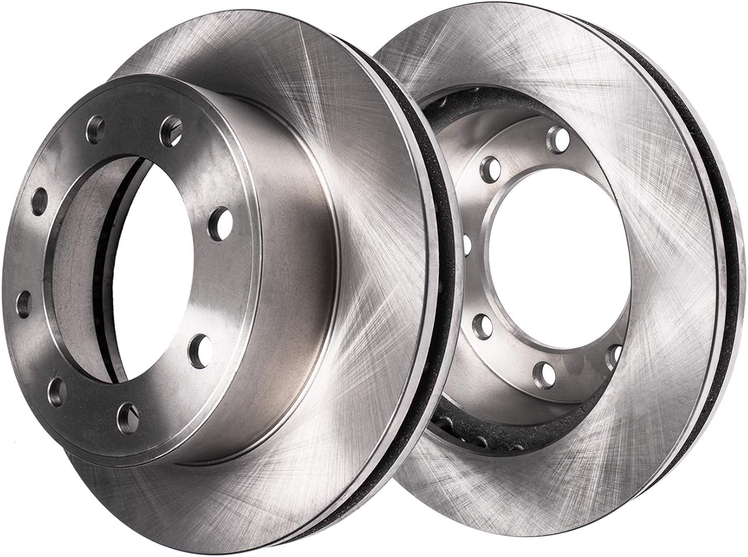 Detroit Axle - Brake Rotors for 2011-2025 Chevy GMC Silverado Sierra 2500 3500 HD 2016-2019 Chevy Suburban 3500 HD, Disc Brake Rotors Replacement : 13.98' inch Front / 14.17' inch Rear Rotor