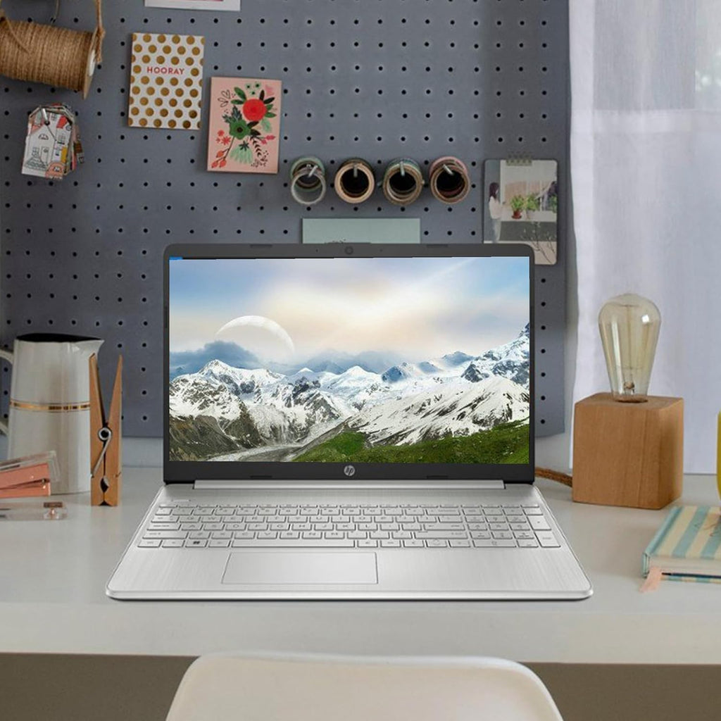 HP 14' HD Laptop, AMD Ryzen 5 5500U Hexa-Core Processor, 16GB RAM 1TB PCIe SSD, Bluetooth, Webcam, WiFi, SD Media Card Reader, Windows 11 Home, Natural Silver