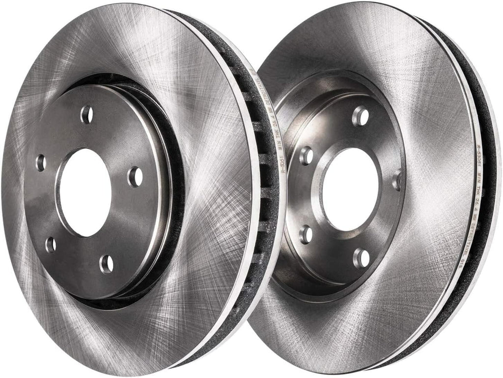 Detroit Axle - Front Brake Kit for Toyota Highlander Lexus RX350 NX300 NX300h RX450h NX200t, Disc Brake Rotors Ceramic Brake Pads Brake Caliper Replacement