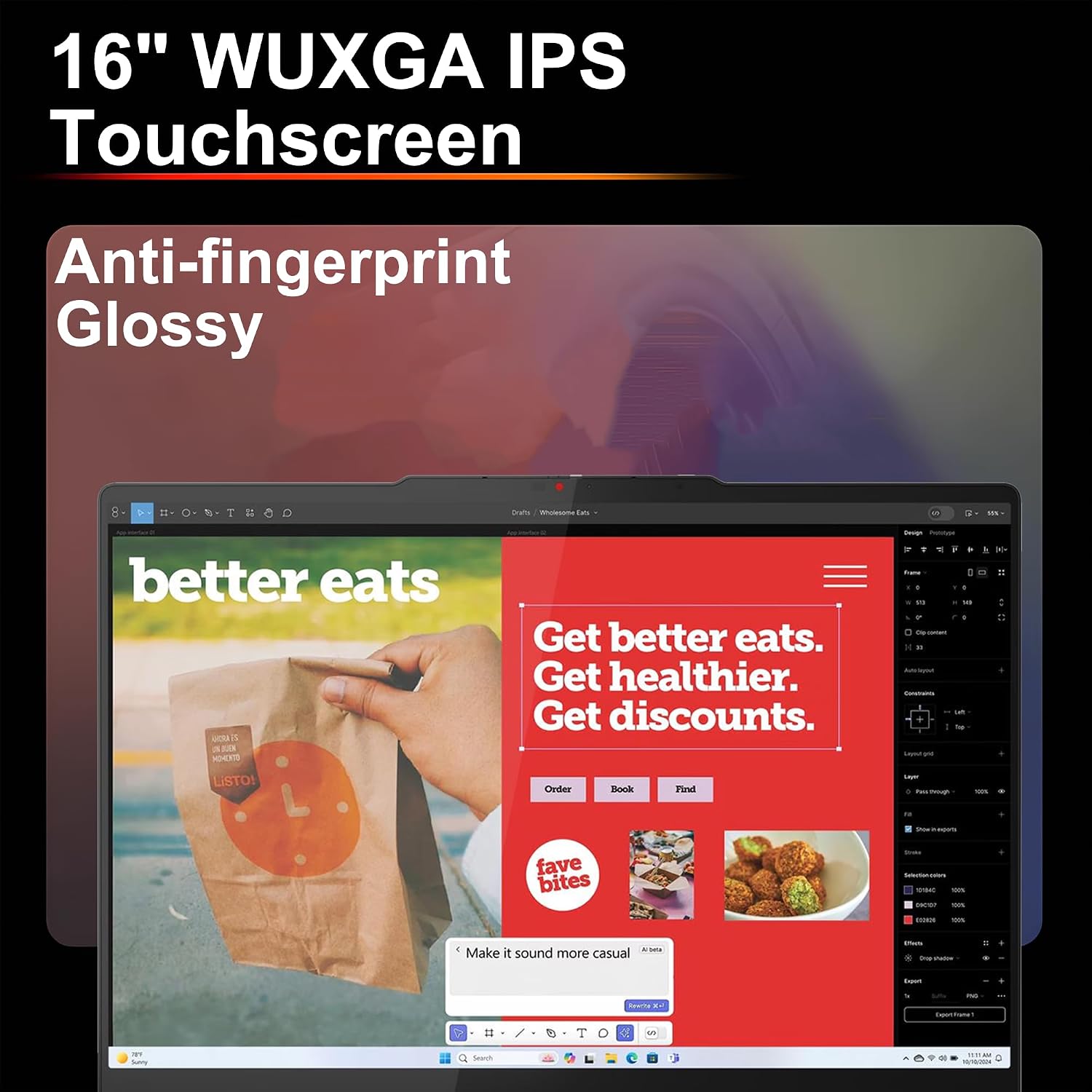 Lenovo Yoga 7 2-in-1 Laptop 16' WUXGA IPS Touch (Glossy Anti-Fingerprint) AMD 8-core Ryzen AI 5 340 (Up to 50 AI Tops) 16GB RAM 1TB SSD for Creator Business Professional Win11Pro ICP Hub