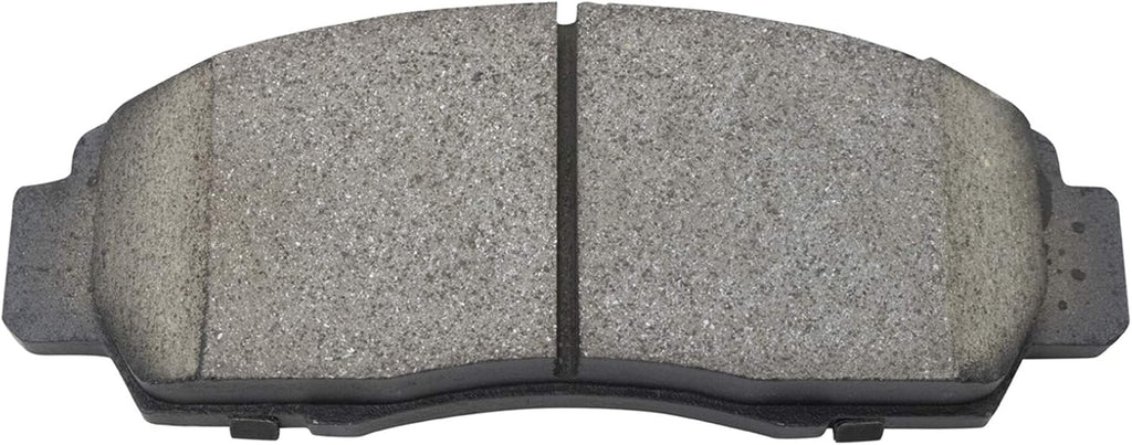 TRQ Front Brake Pad and Rotor Set Ceramic Rotors Calipers Hoses Compatible with 2003-2007 Honda Accord
