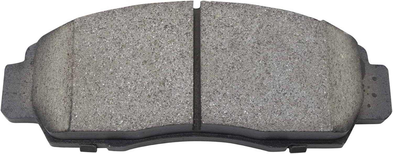 TRQ Front Brake Pad and Rotor Set Ceramic Rotors Calipers Hoses Compatible with 2003-2007 Honda Accord