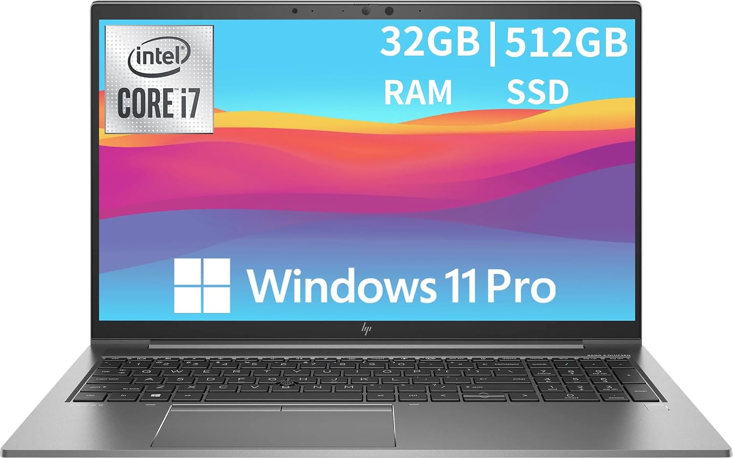 HP ZBook Firefly 15 G8 15.6' FHD (1920 x 1080) Mobile Workstation Laptop, Core i7-1165G7 up to 4.7GHz, 32GB DDR4 RAM 512GB SSD, Backlit Keyboard, HDMI, Thunderbolt 4, Windows 11 Pro (Renewed)