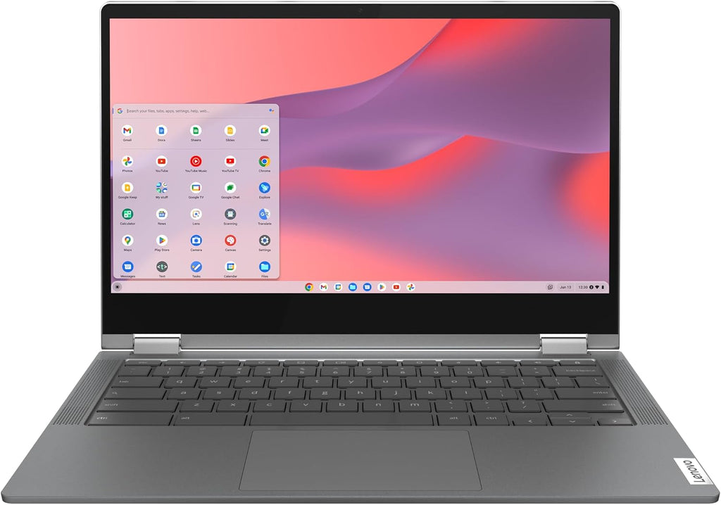 Lenovo - 2022 - Flex 5 - Chromebook 2-in-1 Laptop - Intel Celeron N5205U - 13.3' FHD Touch Display - 4GB RAM - 64GB Memory - UHD Graphics - Chrome OS