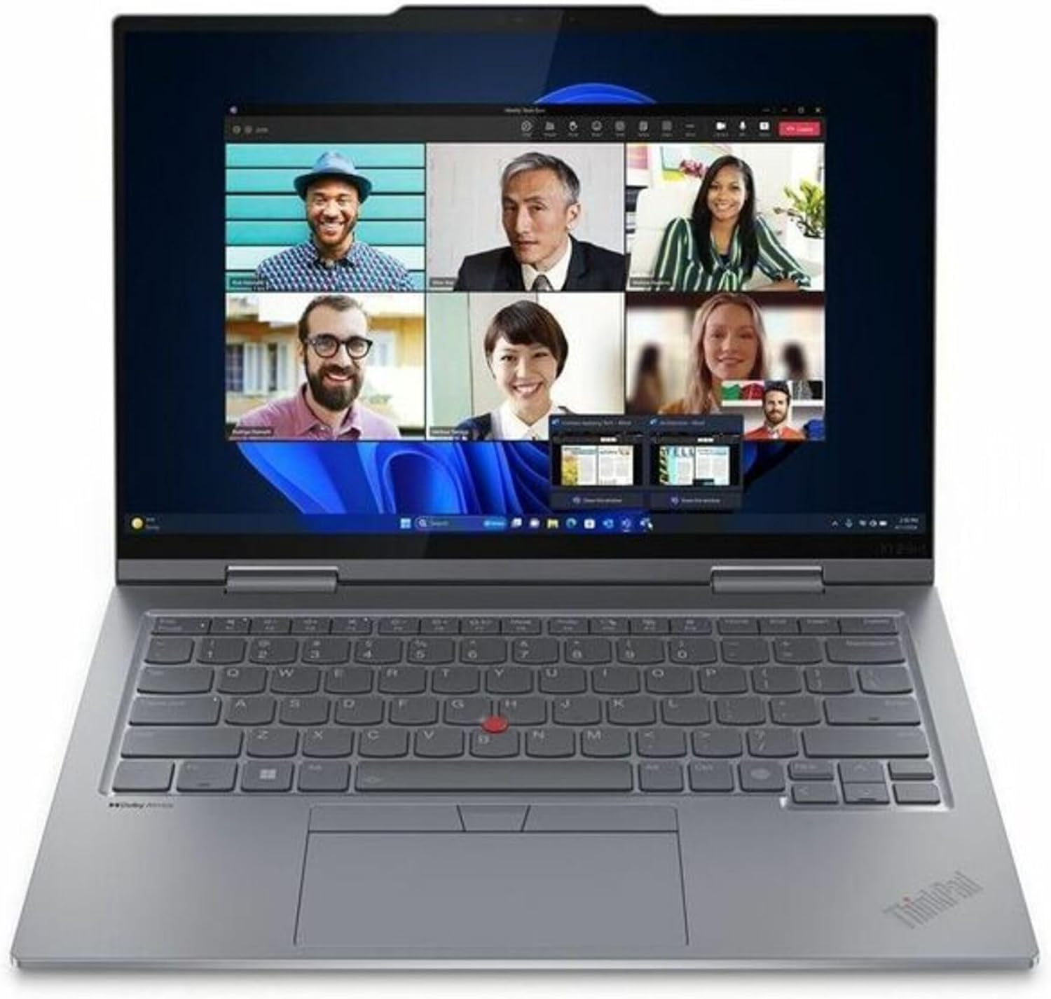 Lenovo ThinkPad X1 Gen 9 21KE005SUS 14' Touchscreen Convertible 2 in 1 Notebook - WUXGA - Intel Core Ultra 7 165U - vPro Technology - Intel Evo Platform - 32 GB - 1 TB SSD - English Keyboard - Gray