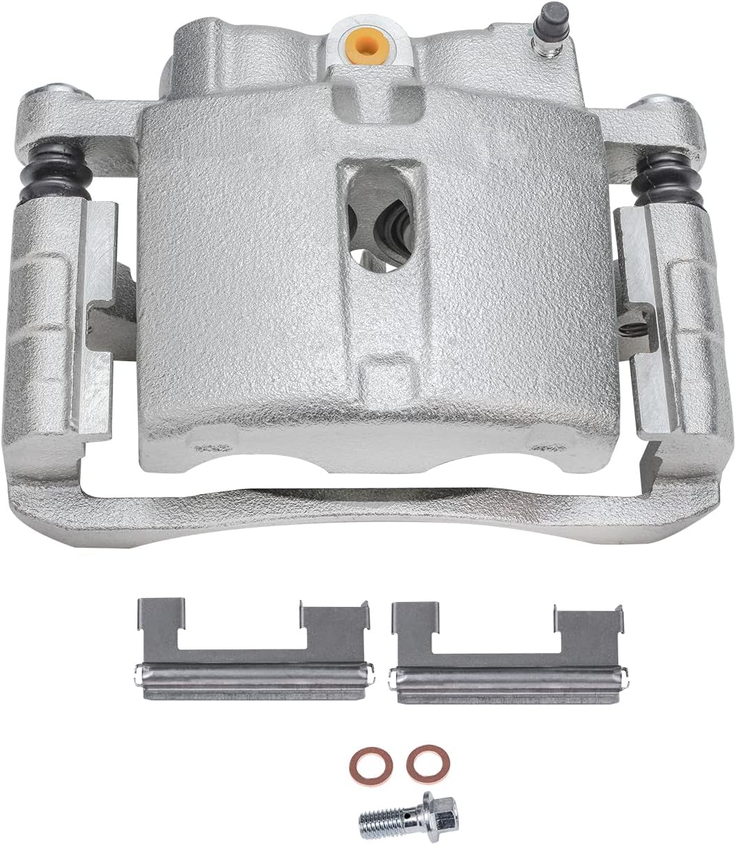 Detroit Axle - Front Brake Kit for Chevy GMC Silverado Sierra Savana Express 1500 Safari Cadillac Escalade, 12.01'' inch Disc Brake Rotors Ceramic Brake Pads Right Brake Caliper Replacement