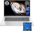 HP 17.3' i7 Business Portable Laptop, HD+ Touchscreen, Intel Core i7-1355U, 32GB RAM, 2TB SSD, Backlit KB, Fingerprint Reader, HDMI, Wi-Fi 6, W11P, Silver, with ADATA 512GB External SSD Bundle