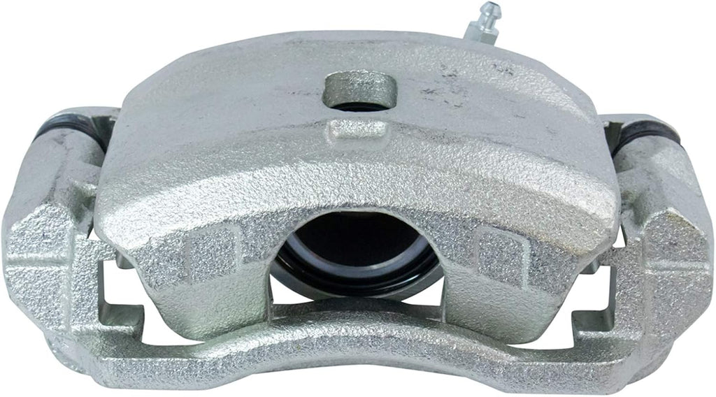TRQ Performance Front Brake Pad and Rotor Set Ceramic Coated Drilled Slotted Vented Rotors Calipers Compatible with 1996-2005 Honda Civic 2010-2014 Insight