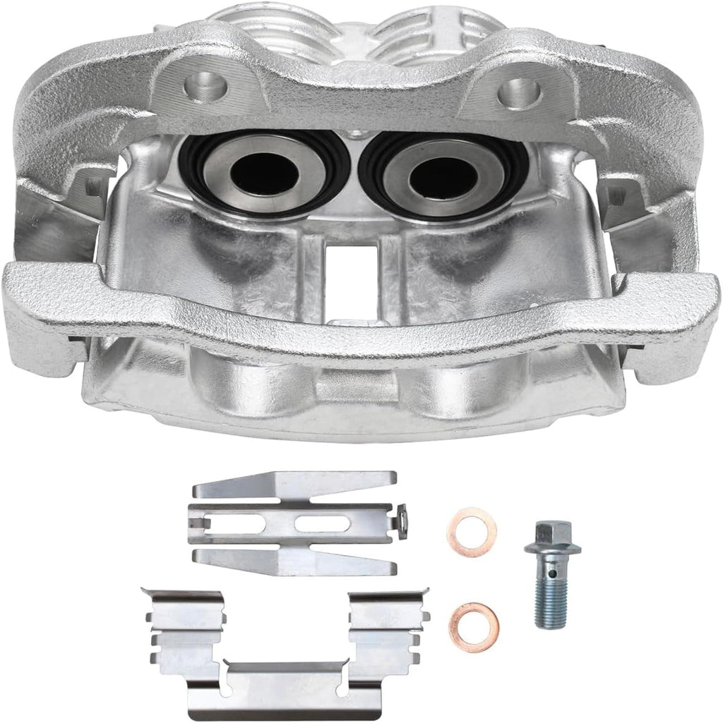 Detroit Axle - Rear 2pc Brake Calipers for 2001-2006 Chevrolet Silverado 1500 GMC Sierra 1500 Tahoe Avalanche Suburban Yukon XL Cadillac Escalade ESV EXT, 2 Disc Brake Calipers Replacement