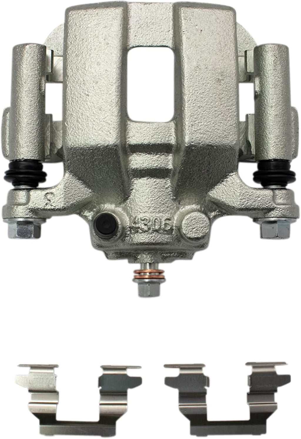 TRQ Rear Brake Pad and Rotor Set Ceramic Vented Rotors Calipers Compatible with 2003-2007 Nissan Murano 2004-2009 Quest