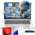HP 17.3 Touchscreen Business Laptop - 17.3' HD+ Anti-Glare Touch Screen, Intel Core i7 1355U (up to 5.0 GHz), Backlit Keyboard, Wi-Fi 6, Windows 11 Pro, Copilot AI Computer | 32GB RAM + 1TB SSD