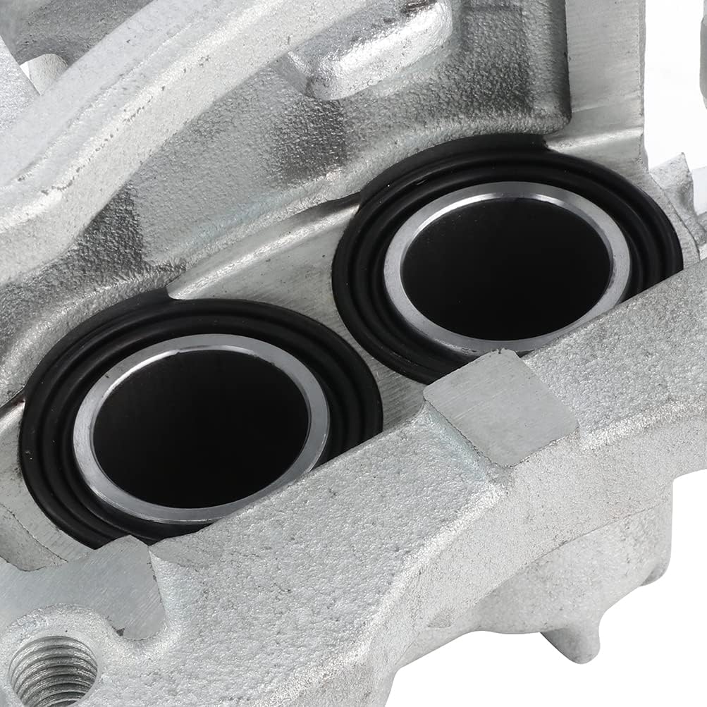 SCITOO Rear Brake Calipers With Bracket & Brake Pads and Rotors Fit For Ford For Excursion/For F-250/F-350 Super Duty
