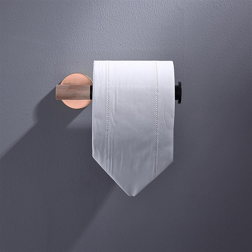 Towel Holder Stainless Steel Towel Rack with Clothes Hook, Toilet Brush, Paper Holder, Cup Holder, and Double Towel Bar Rail(Double Towel Bar)