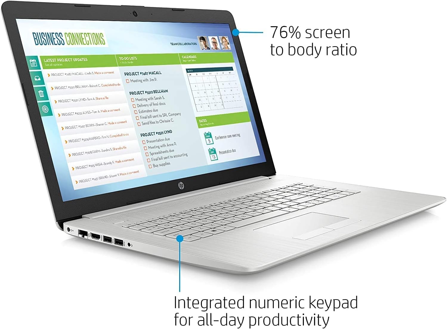 New 2022 HP 17.3' FHD IPS Display, 11th Gen Intel Core i5-1135G7(Beats i7-8500), Windows 11 Home, 8GB RAM, 512GB SSD, Wi-Fi 5, Bluetooth, HDMI, Webcam
