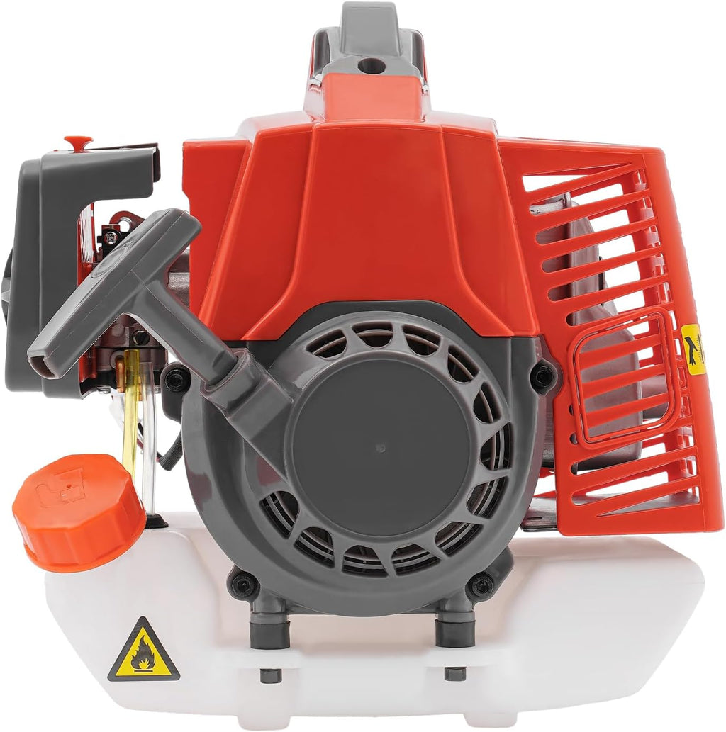 63.3cc 2 Stroke Gasoline Engine 3HP Gas Engine Motor Pull Start Petrol Engine with Air-Cooled System Single-Cylinder for Weed Whackers Brush Cutter Lawn Mower（7500 RPM）