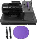 2/3HP 500W Lawn Mower Blade Sharpener 1700RPM Professional Electric Mower Blade Sharpener Bench Grinder Sharpening Machine w/ 7inch Ceramic Wheel for High/Low Lift Blades, Gator/Flat Blades