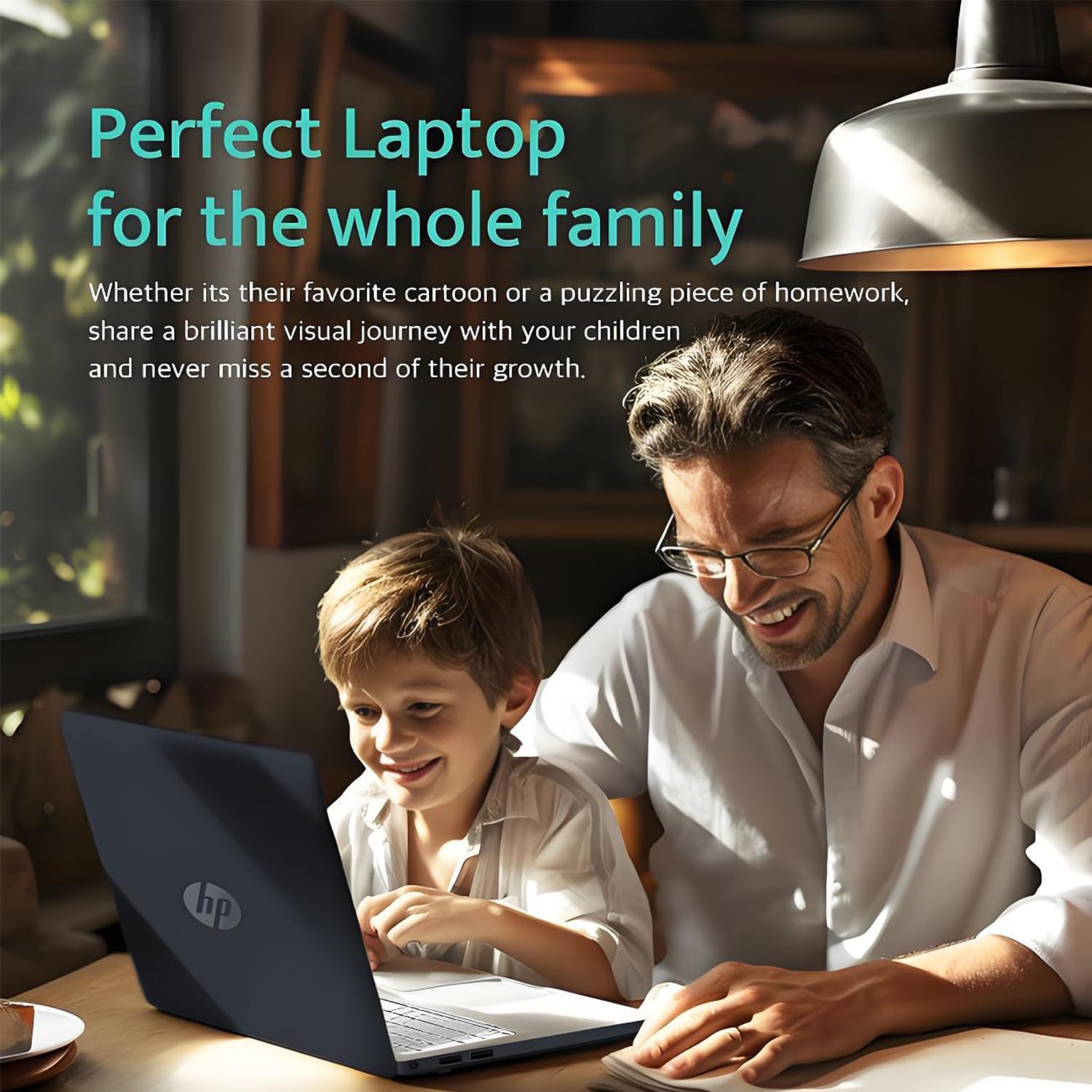 HP Business Laptop with Microsoft Office 365, AMD Ryzen 5 5500U Processor (Beats i7-1165G7), 15.6' FHD Display, 16GB RAM, 1TB SSD, Ethernet RJ-45, SD Card Reader, HDMI, Windows 11 Pro, WOWPC USB