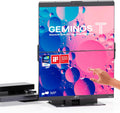 Mobile Pixels 2026 Geminos-T Dual 24' Stacked Computer Monitors with 1080P Webcam and Speakers, Vertical Desktop Monitor, Plug and Play, HDMI/USB-A/USB-C (Touchscreen)