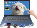 Lenovo IdeaPad Slim 3 Chromebook • 14'' FHD 250nits Touchscreen • MediaTek Kompanio 520 CPU (8-Core) • 4GB LPDDR4X • 64GB eMMC & 1TB Portable SSD • Wi-Fi 6 • Chrome OS • Accessories
