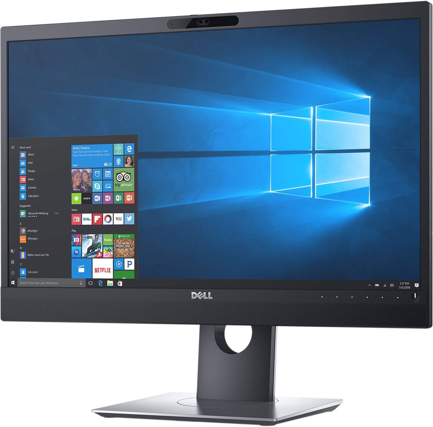 Dell P2418HZM 24' Video Conference Full HD LED Monitor with Built-in Speakers
