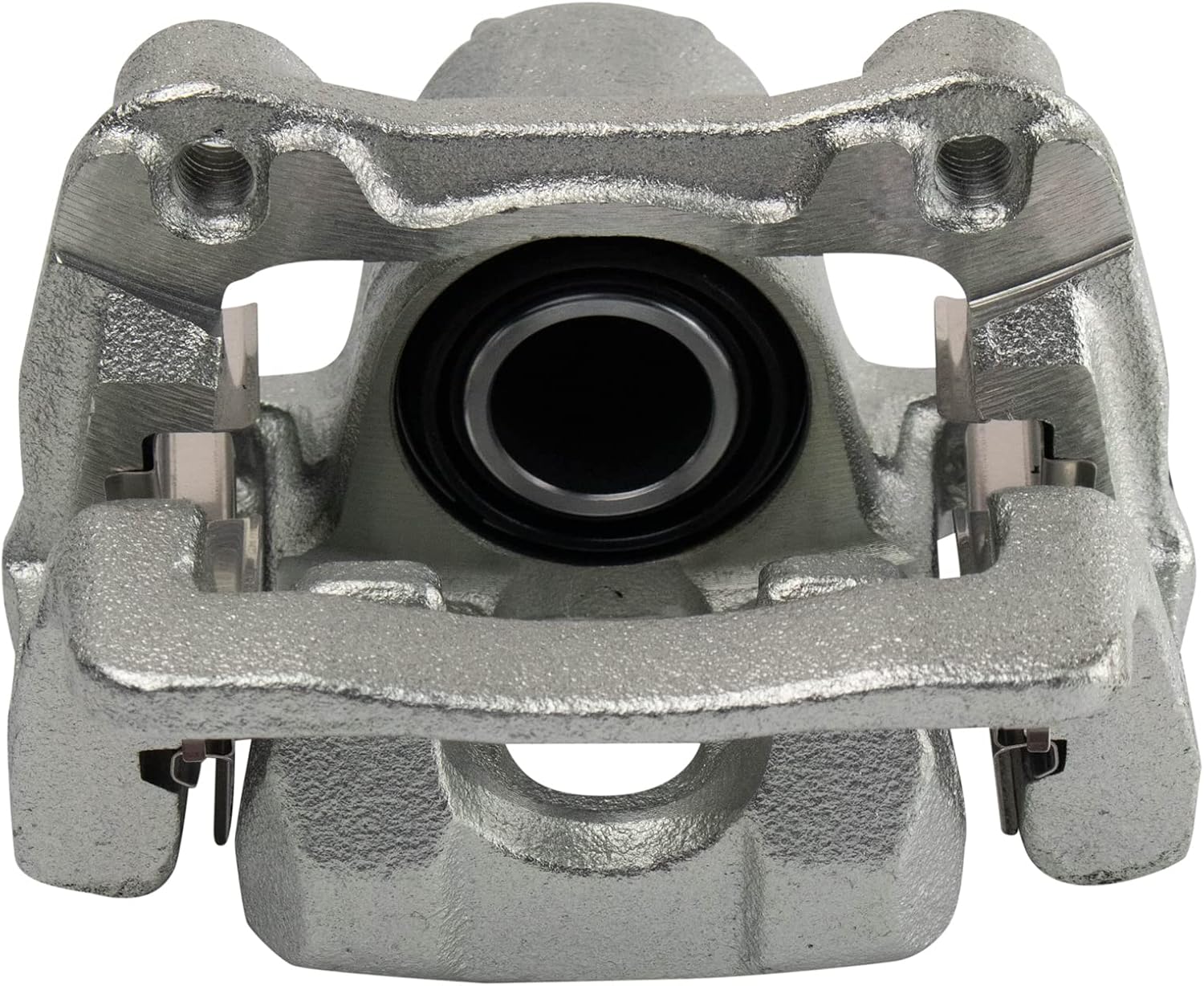 TRQ Rear Performance Brake Pad, Caliper, & Rotor Kit, with Chemical Kit Semi-Metallic Premium G-Coated Compatible with 2001-2006 Acura MDX 2003-2008 Honda Pilot