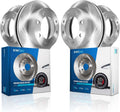 Detroit Axle - Brake Rotors for 2012-2021 Nissan NV2500 NV3500 NV1500, Disc Brake Rotors Replacement : 14.17' inch Front and 14.36' inch Rear Rotor