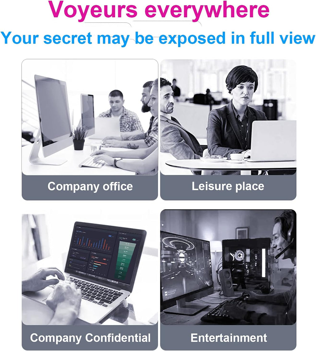 24-32 Inch Computer Privacy Screen Filter for Widescreen Computer Monitor Protector Film for Data Confidentiality,32'（16:9）