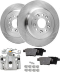 Detroit Axle - Rear Brake Kit for Ford Five Hundred Freestyle Taurus X Mercury Montego Sable, Disc Brake Rotors Ceramic Brake Pads Brake Caliper Replacement