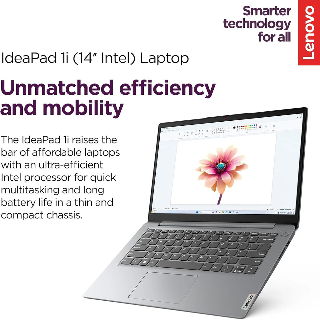 Lenovo Laptop Computer for Home and Office with Office 365, 14' HD Display, 20GB RAM, 256GB SSD, Intel Dual-Core, WiFi6, Bluetooth 5.2, USB-C, Portable Desgin, Long Battery, Windows 11 Home