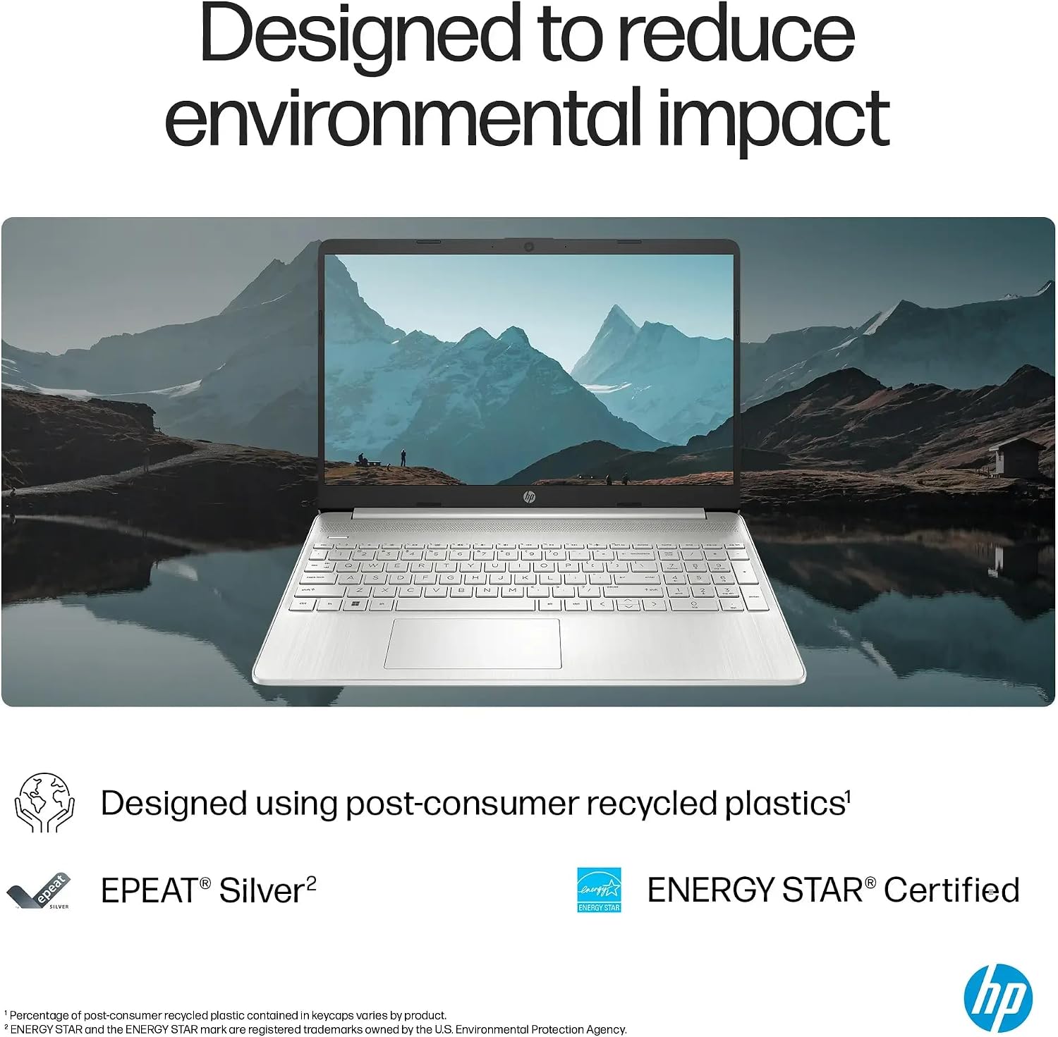 HP 15.6' Full HD Touchscreen Laptop | Intel i7-1255U (Beats i9-8950HK) | 32GB RAM | 1TB SSD | Intel Iris Xe Graphics | Win 11 | Fast Charge | EPEAT Silver | W/Charger