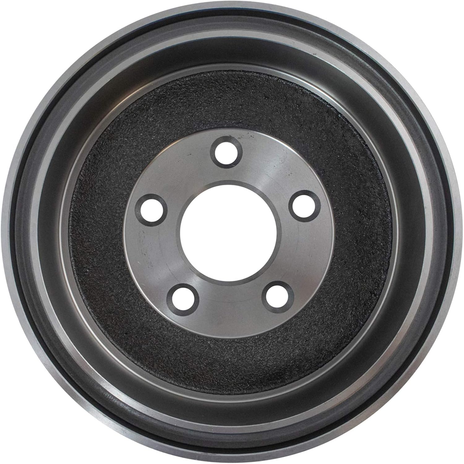 TRQ Front & Rear Ceramic Brake Pad Performance Rotor Shoes & Drum Kit Compatible with Ford