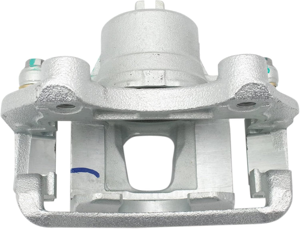 TRQ Front Brake Pad and Rotor Set Ceramic Vented Rotors Calipers Hoses Compatible with 1999 Nissan Maxima