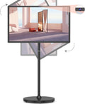 Bisprico 32-Inch Portable Touchscreen Monitor with 4K Webcam