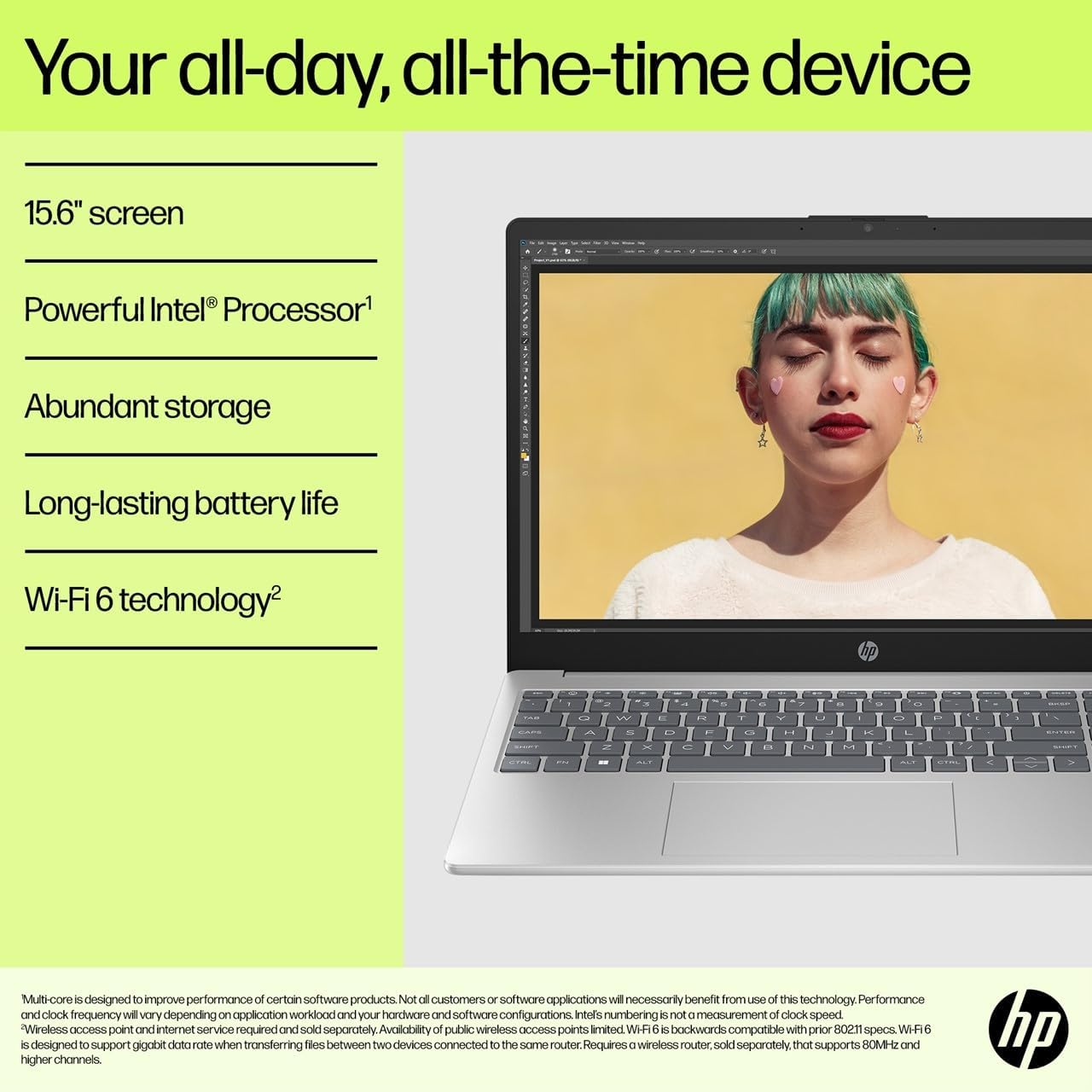 HP 15 Laptop, 15.6' FHD Touchscreen Display, 13th Gen 10-Cores i7-1355U (Up to 5.0GHz), 32GB RAM, 1TB PCIe 4.0, WiFi 6, Webcam, Keypad, USB-C, BT, HDMI, Long Battery Life, PDG HDMI Cable, Win 11 Pro
