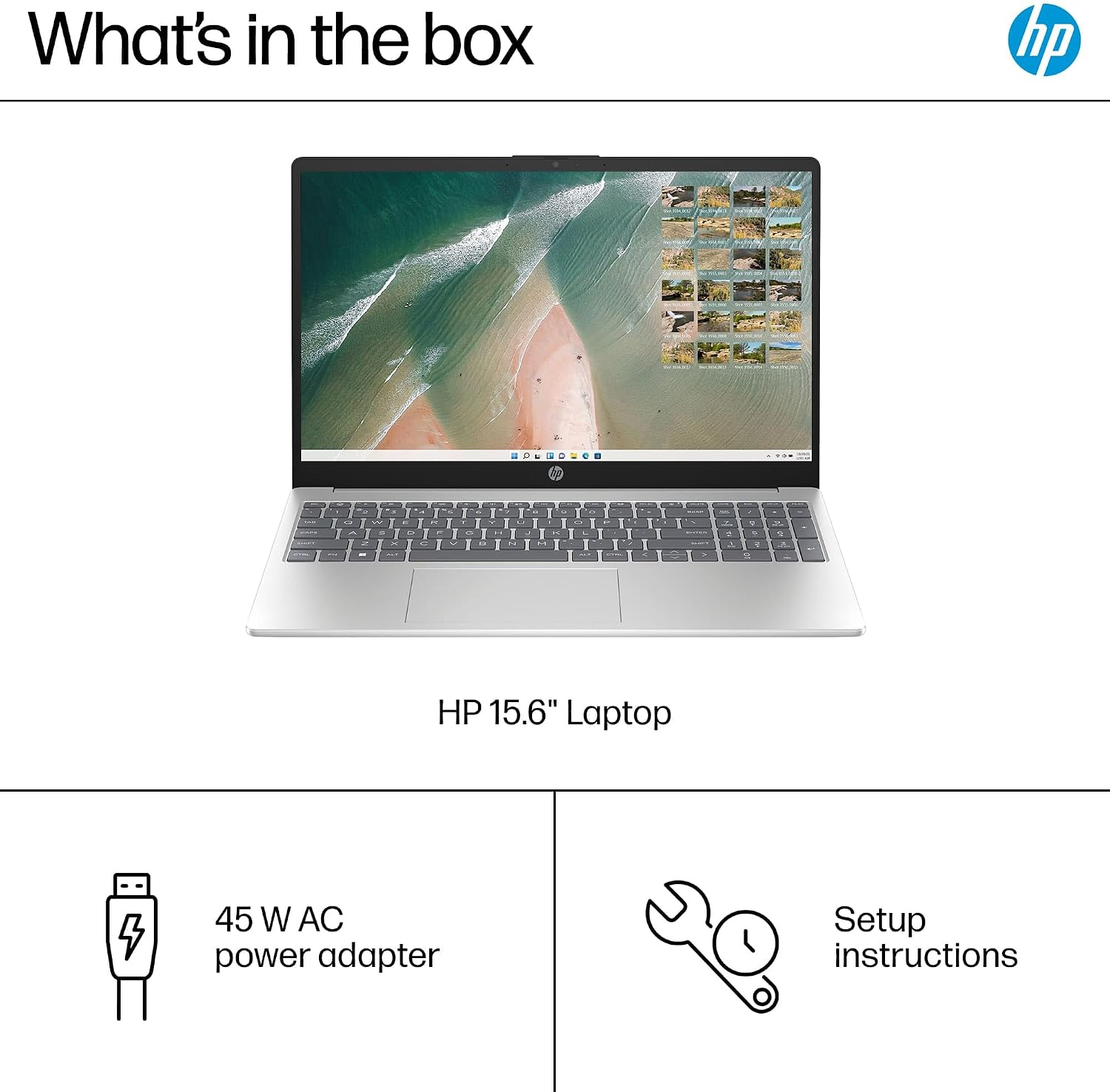 HP Laptop for Business and Student - 15.6' Touch Display, Intel 6-Core i3-1215U, 32GB RAM, 2TB SSD, Intel UHD GPU, HD Webcam, WiFi, Long Battery Life, HDMI, Win 11 Pro