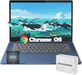 Lenovo IdeaPad Slim 3 Chromebook 14 | Student and Business | Full HD | Kompanio 520 CPU(8-core) | Long Battery Life (up to 13.5 Hours) | 32GB Micro SD Card | 4GB Memory | 64GB eMMC | Abyss Blue