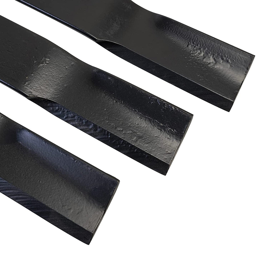 WOODS OEM 70104KT (70104-3 Blade Set) 18' Medium Lift Genuine Replacement Blade Kit - Compatible with Model D5221T Mow'N Machine Mower Deck - Precision, Heat-Treated, Alloy Steel, Lawn Mower Blades