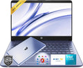 HP 14' Royal Blue Laptop – Vibrant & Stylish Student Notebook, 8GB RAM, 64GB SSD + 500GB External Drive + 1TB Cloud, Microsoft 365 Included, Intel 4-Core Processor, Windows 11