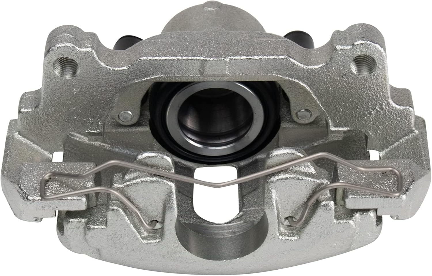 TRQ Performance Front Brake Pad and Rotor Set Ceramic Drilled Coated Rotors Calipers Compatible with 2005 Volkswagen Jetta 06-09 Rabbit 09-15 Jetta 10-14 Golf 12-19 Beetle 2013 GTI 2010 Audi A3