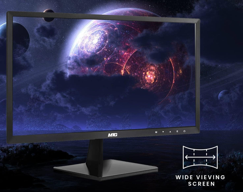TechMagnet All in one Desktop Computer,Cheetah 4,Intel Core i5 4th Gen,8GB DDR3,480GB SSD,27 inch LED Monitor,MTG RGB Keyboard Mouse,RGB Speaker and Webcam,USB Wi-Fi,Windows 11(Renewed)