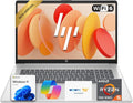 HP 17.3' AI-Ready FHD Business Laptop | 6-Core AMD Ryzen 5 Processor | 8GB DDR4 RAM | 256GB PCIe SSD | Window 11 + Copilot | Wi-Fi 6 | HDMI | Camera with Privacy Shutter & AI Noise Reduction