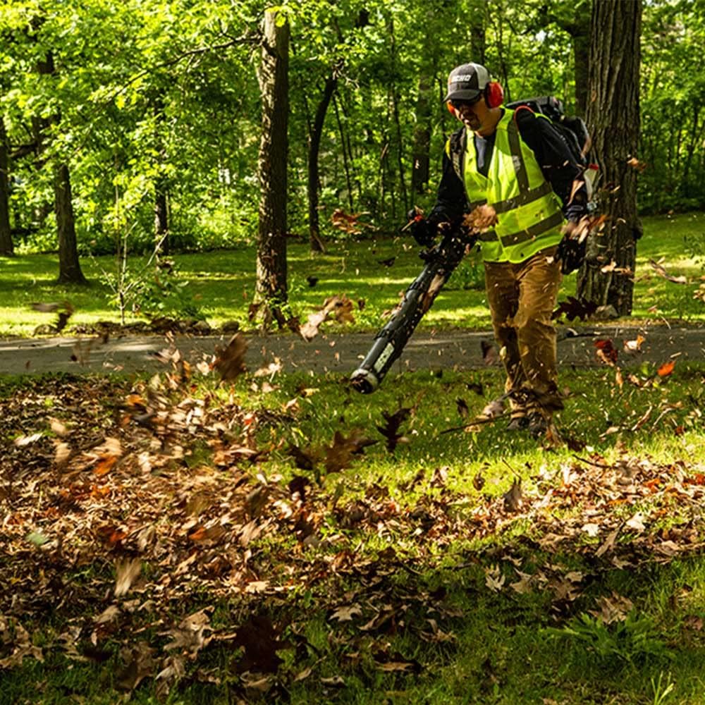 Echo 220 MPH 1110 CFM 79.9 cc Gas 2-Stroke X Series Backpack Blower with Tube-Mounted Throttle PB-9010T