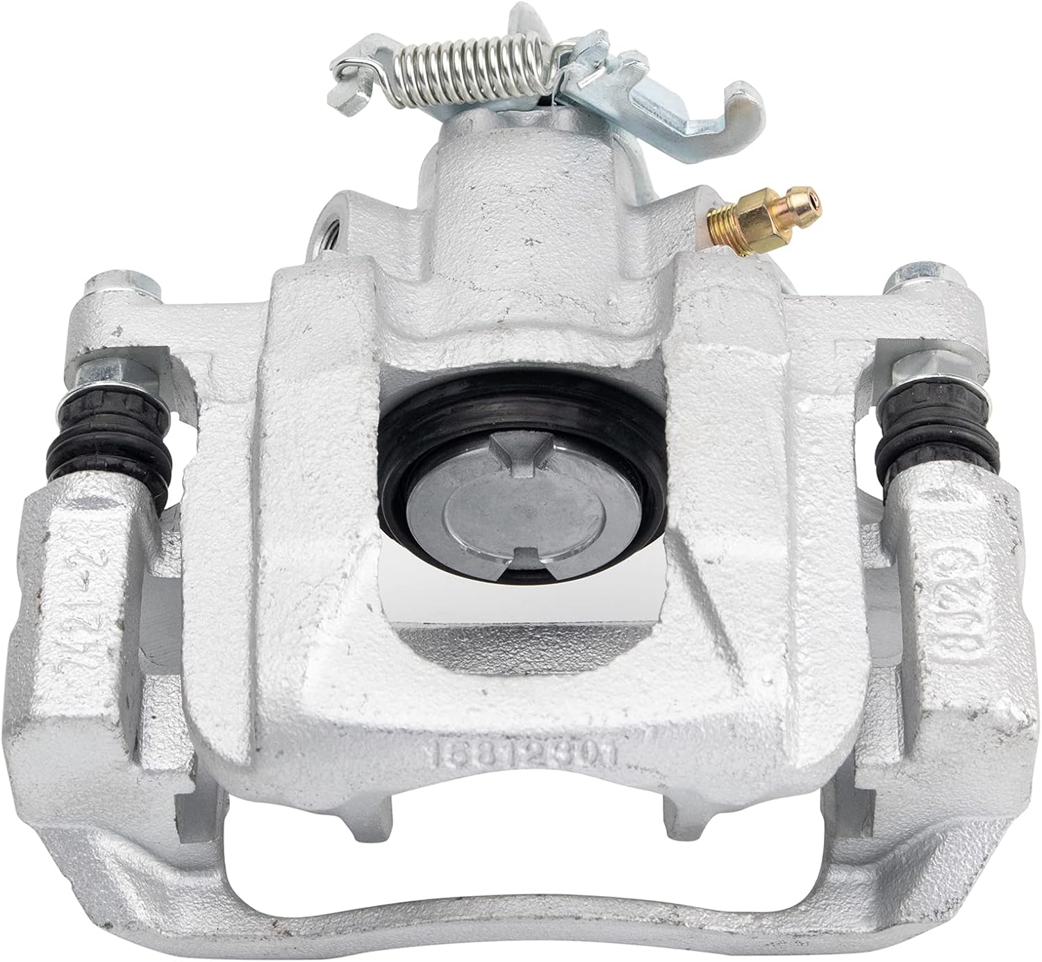 TRQ Rear Brake Pad and Rotor Set Caliper Ceramic Solid Compatible with 2012-2016 Chrysler Town & Country 2012-2016 Dodge Grand Caravan 2012-2015 Ram C/V 2013-2014 Volkswagen Routan