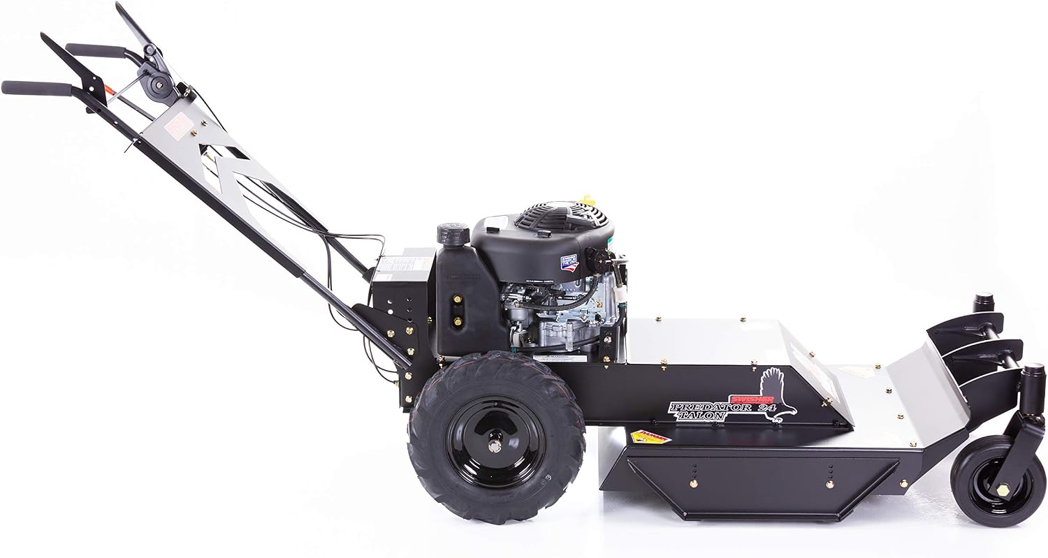 WRC11524BSC- Swisher Predator 11.5 HP 24 in. Walk Behind Rough Cut Mower with Casters