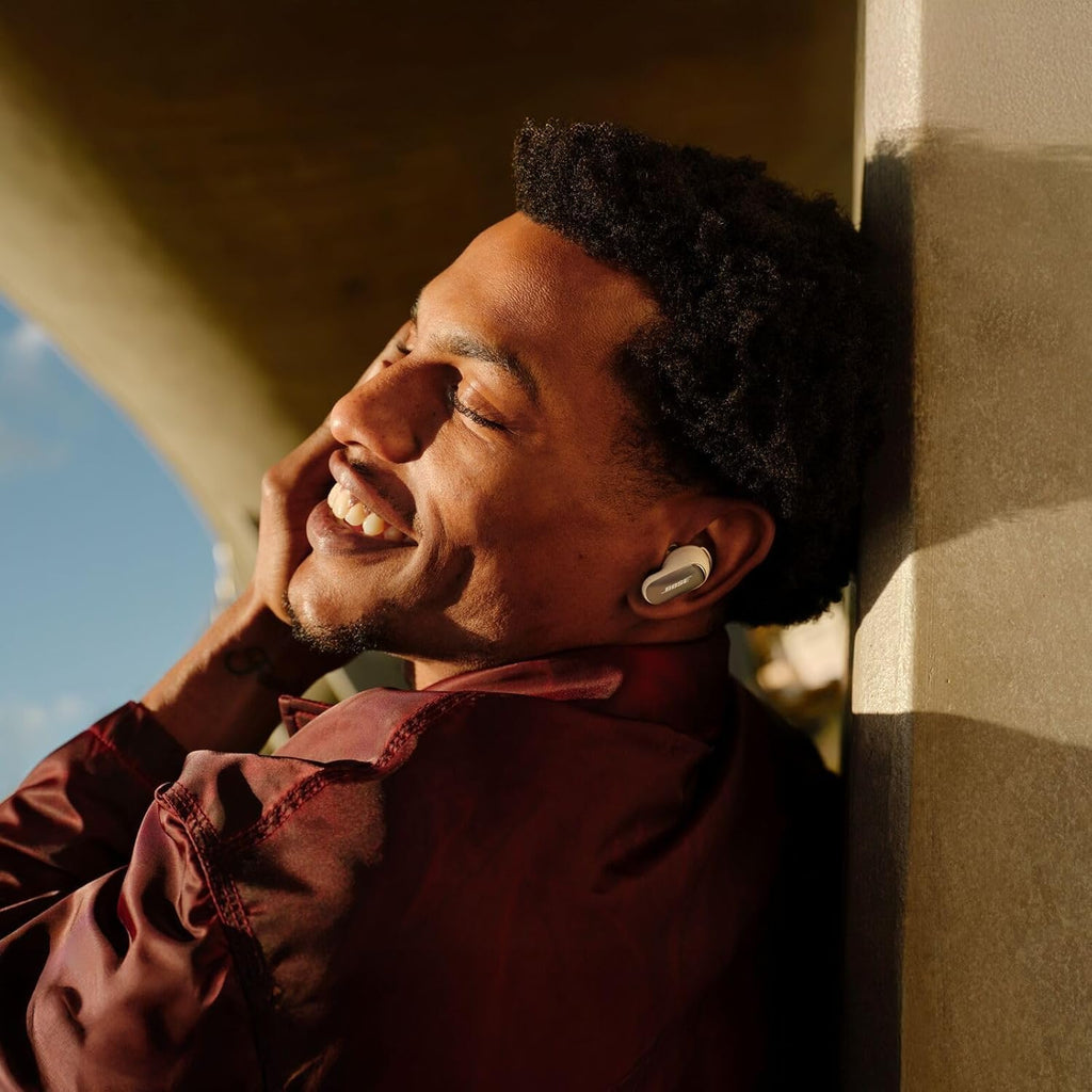 Bose New QuietComfort Ultra Bluetooth Earbuds (2nd Gen), Wireless Noise Cancelling Earbuds, Up to 6 Hours Battery, IPX4 Rating, Immersive Audio, Deep Bass + Green Extreme Wall Charger (White Smoke)