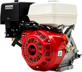 15HP 4 Stroke Air Cooled Gas Engine, 420CC Gasoline Motor Engine Recoil Start Go Kart Log Splitter Lifan Type Engine OHV Pull Start Garden Tool Gas Motor for Go Kart Lawn Mower