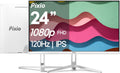 Pixio PX246 Wave White 24 inch 120Hz Refresh Rate FHD 1080p Resolution IPS Panel 4ms GTG Response Time Gaming Monitor with Adaptive Sync
