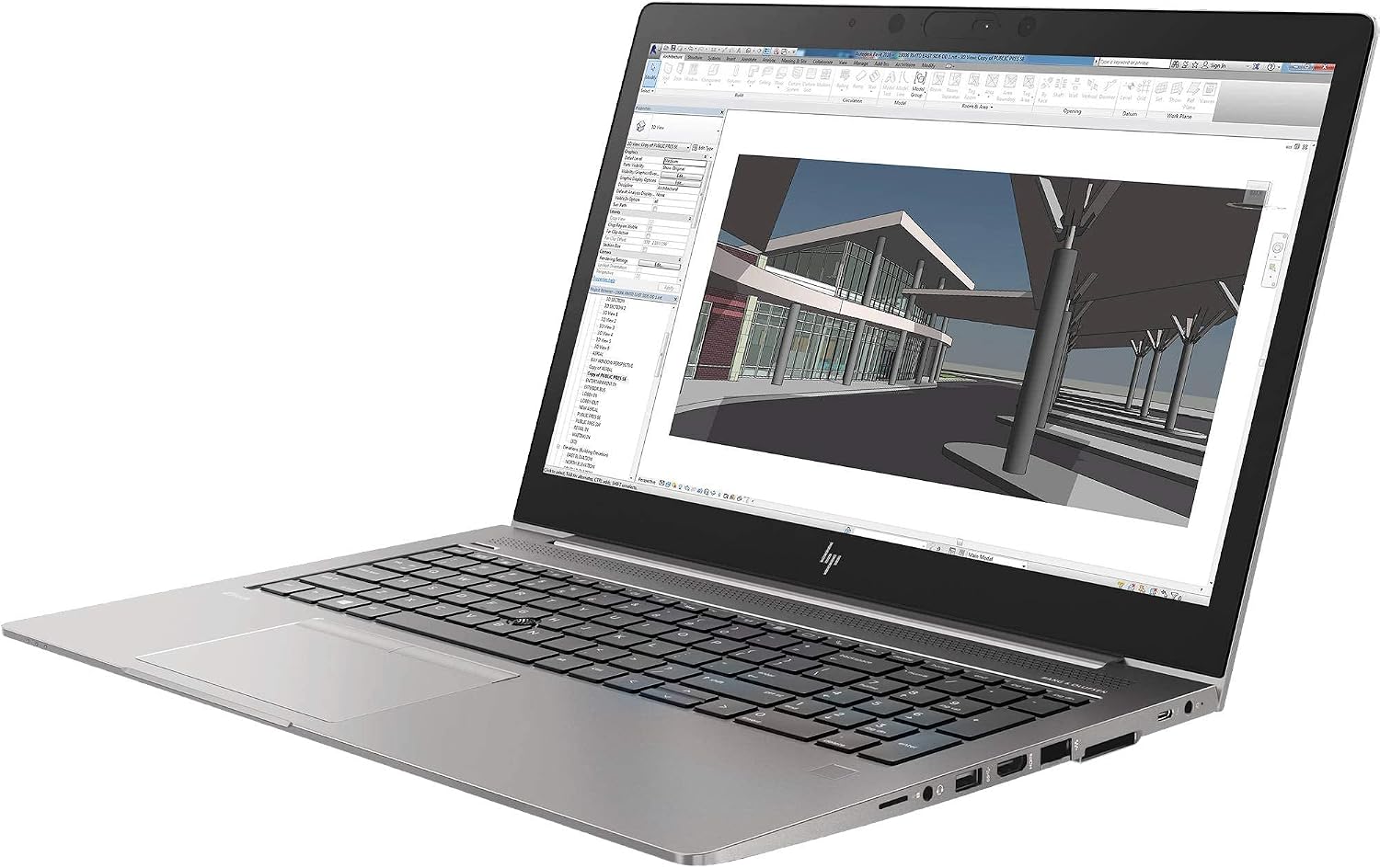 HP ZBOOK 15U G5 Workstation Laptop (Intel i7-8650U 4-Core, 32GB RAM, 512GB PCIe SSD, Intel UHD 620, 15.6' Full HD Bluetooth, Webcam, 1xUSB 3.1, Win 10 Pro (Renewed)