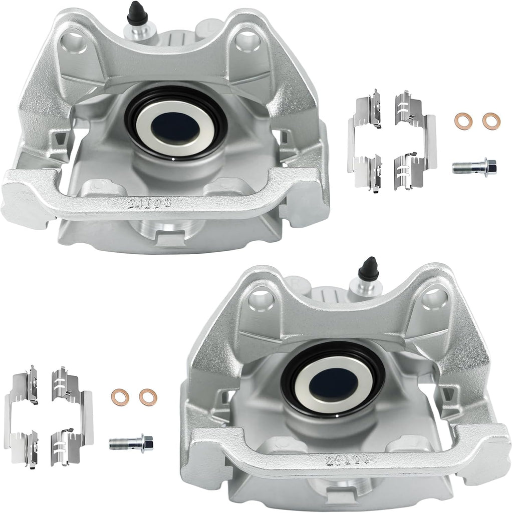 Betthand Rear Disc Brake Calipers 18B5030+18B5031 Replace for 2007-2018 Chevy Silverado 1500, 2007-2020 Tahoe, 2007-2014 Suburban 1500, 2007-2018 GMC Sierra 1500, 2007-2019 Yukon, 2015-2019 Yukon XL